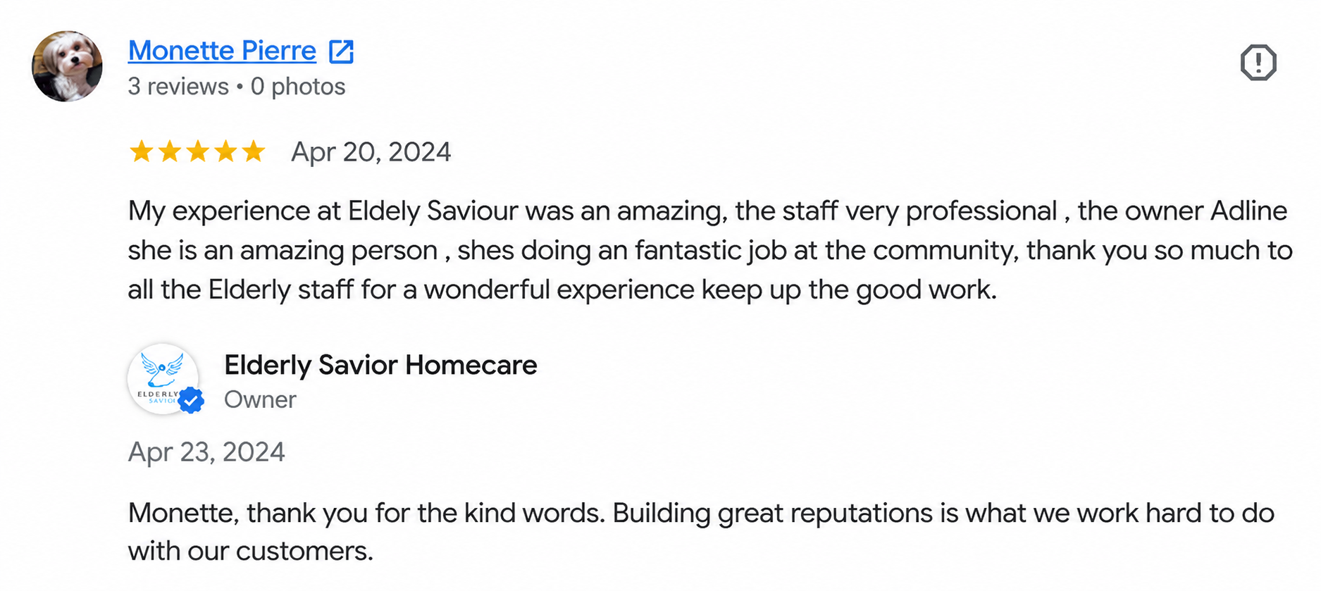 Client review 6