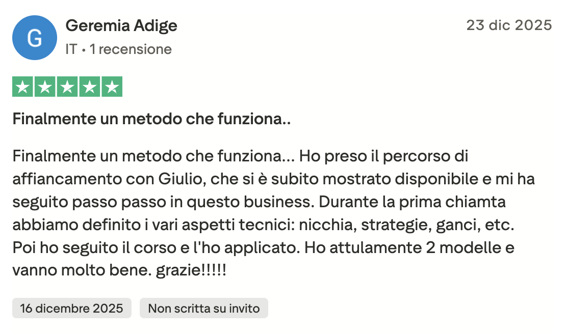 Recensione verificata