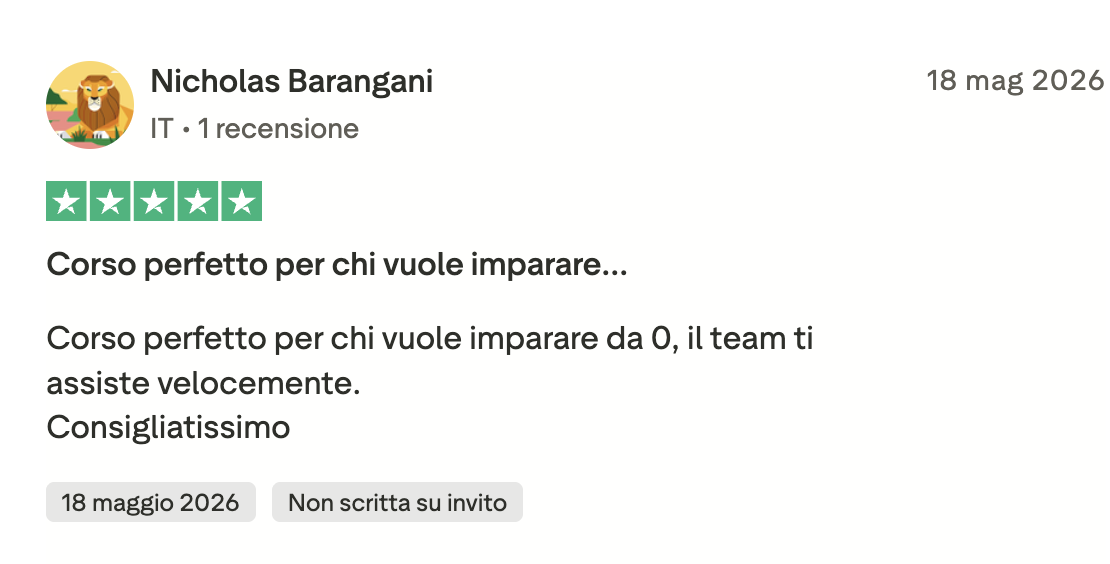 Recensione verificata