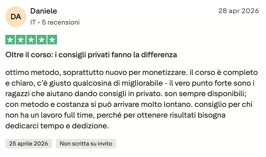 Recensione verificata