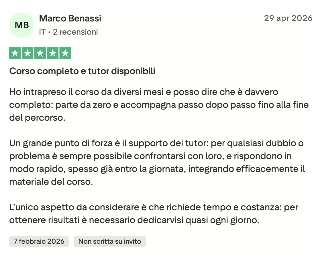 Recensione verificata