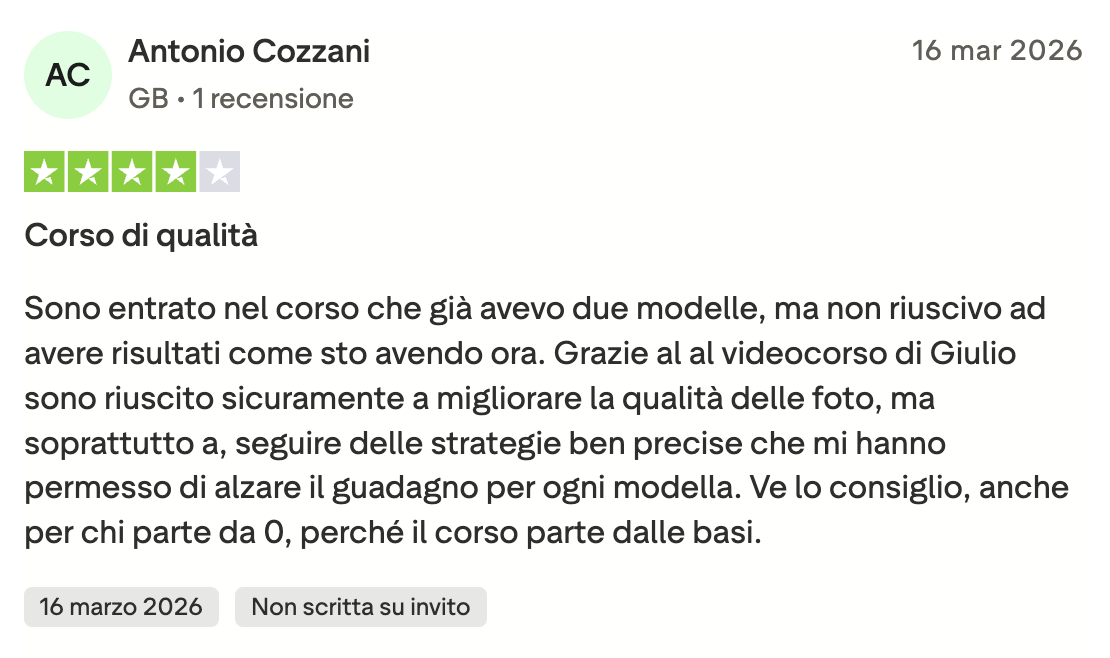 Recensione verificata
