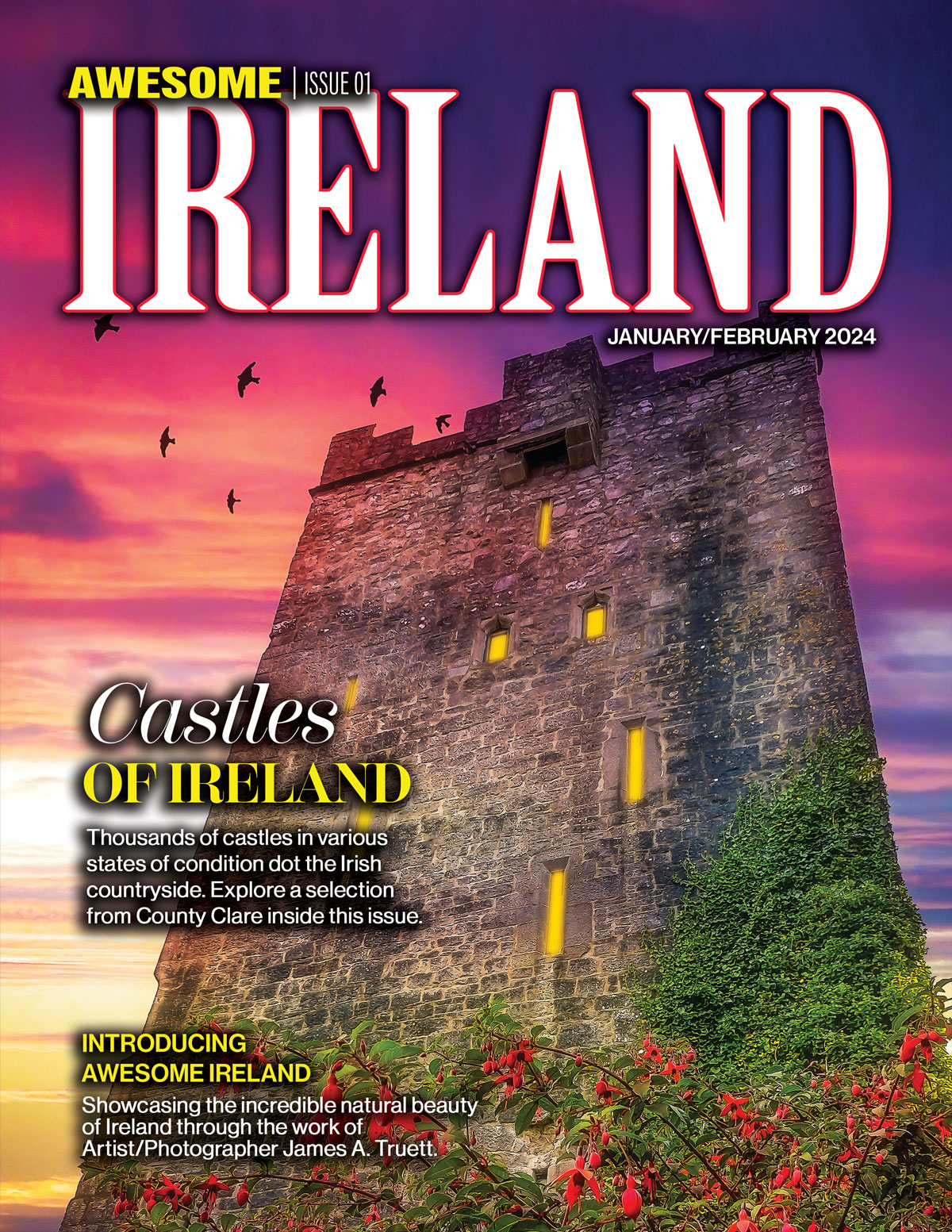 Awesome Ireland Magazine Cover #1