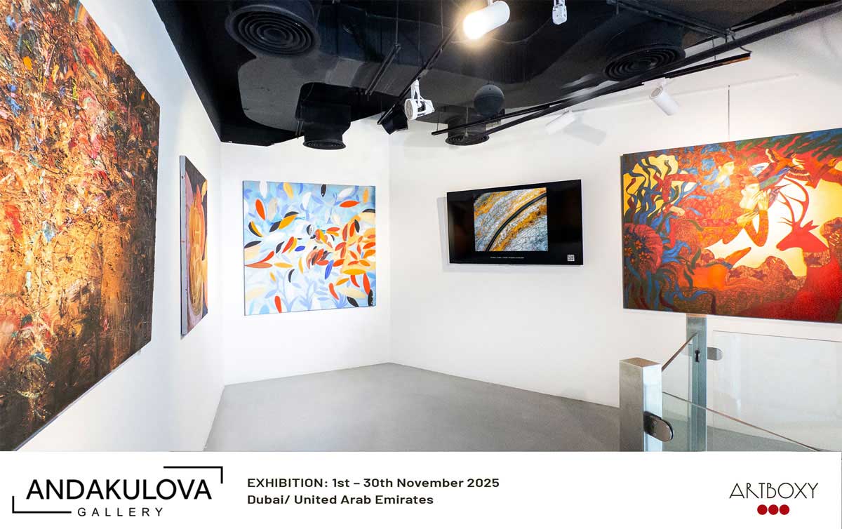 Glacier-Sculpted Landscape on display for a second time at Andakulova Gallery, Dubai Glacier-Sculpted Landscape on display for a second time at Andakulova Gallery, Dubai