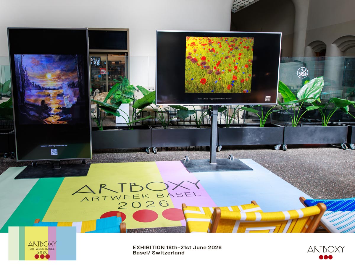 Poppies and Wildflower Meadow exhibited at Art Basel Week 2026.