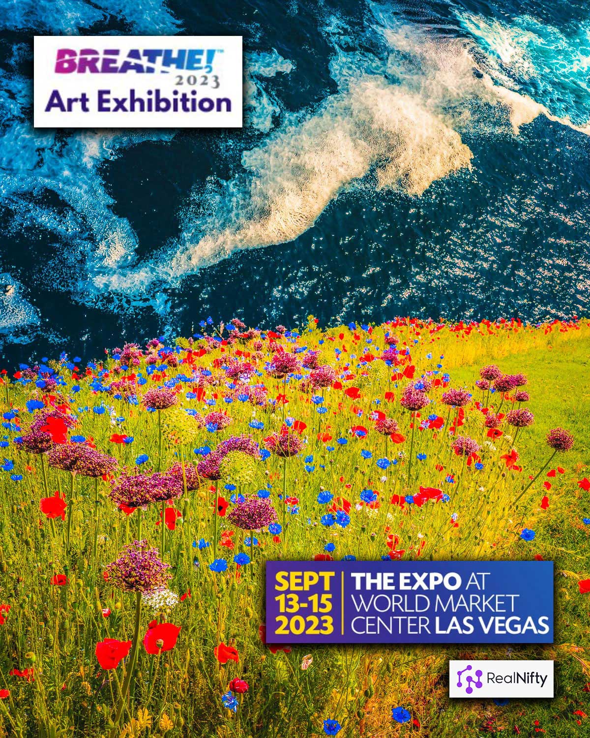 "Beauty in Peril" was exhibited at the Breathe Art Exhibition in Las Vegas in September 2023.
