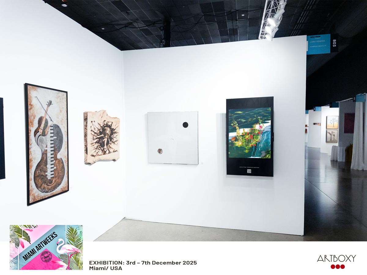 "Reflections of Little Venice" was exhibited by Artbox Groups at Miami Art Week 2025. "Reflections of Little Venice" was exhibited by Artbox Groups at Miami Art Week 2025.