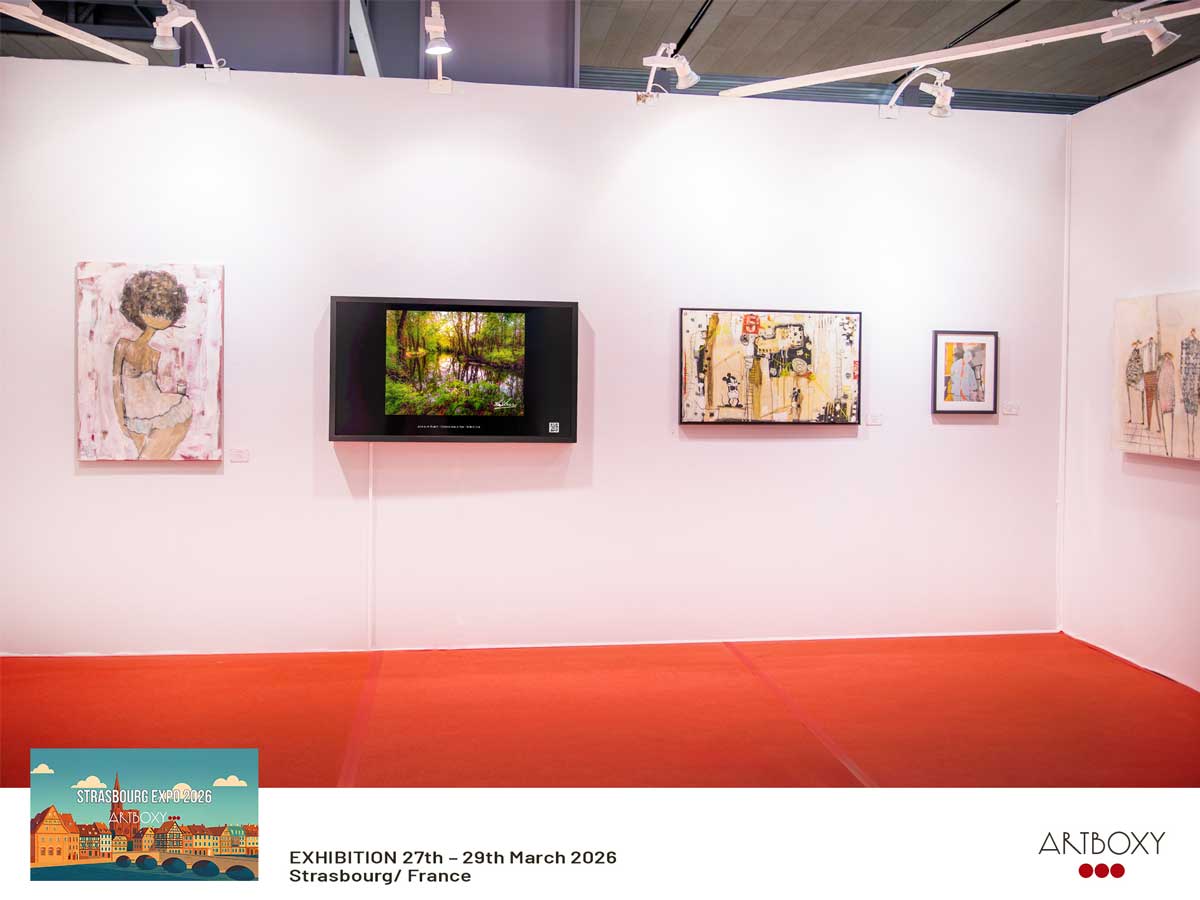 "Streamstown River Reflections" was shown at ArtExo Strasboug 2026.