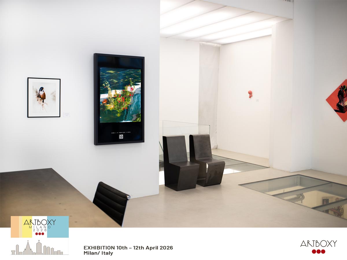 "Reflections from Little Venice, London" was on display at ArtExpo Milano.