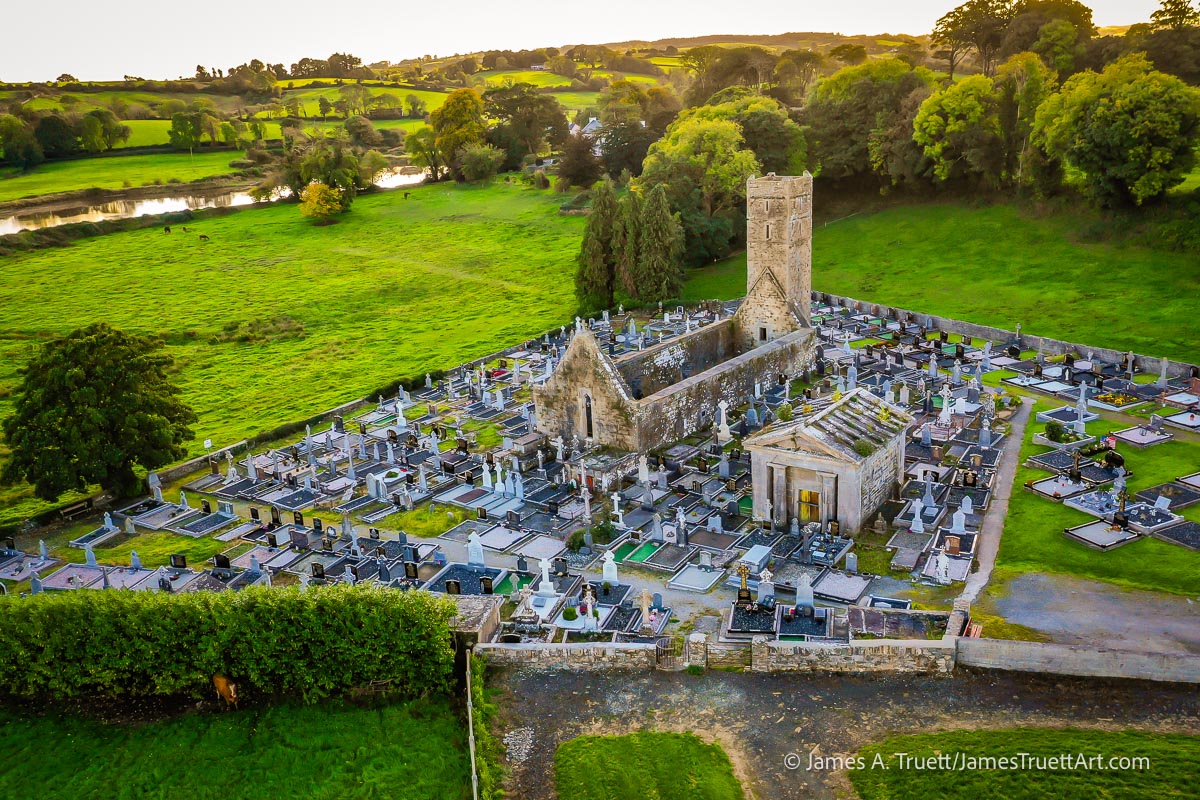 Kildysart's graveyard is filled with centuries of history.