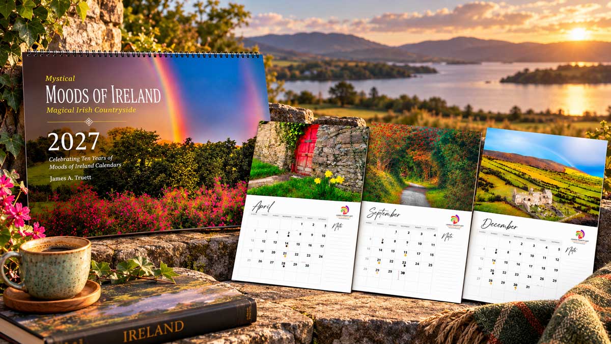 2027 Magical Irish Countryside Wall Calendar