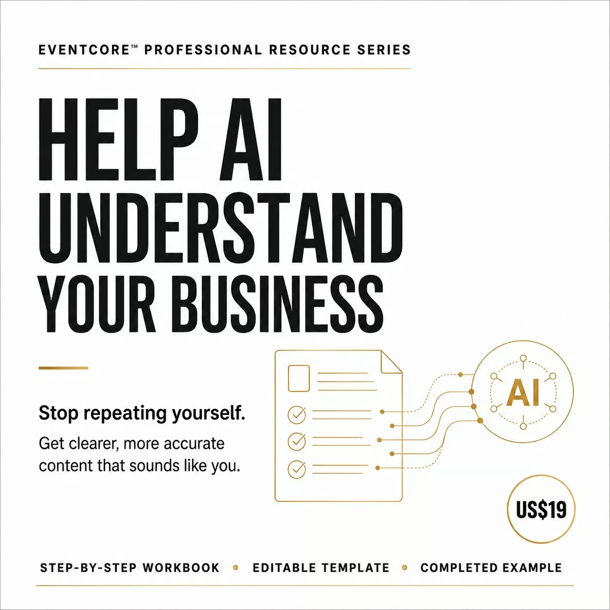 EventCore™ Help AI Understand Your Business cover