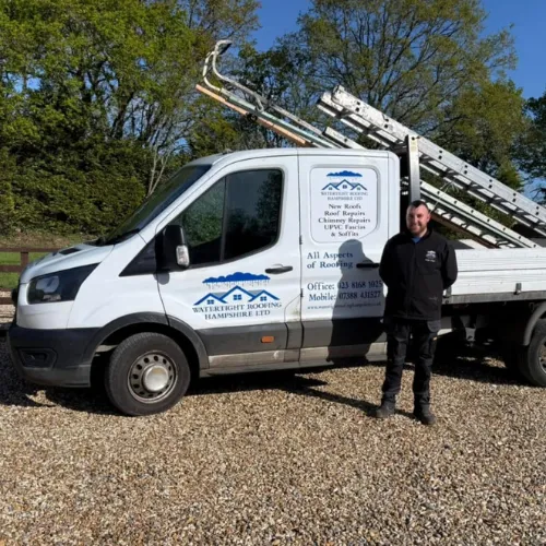 Shane Castle, owner of Watertight Roofing Hampshire Ltd