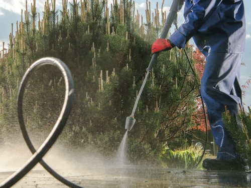 Power washing in Highland Acres
