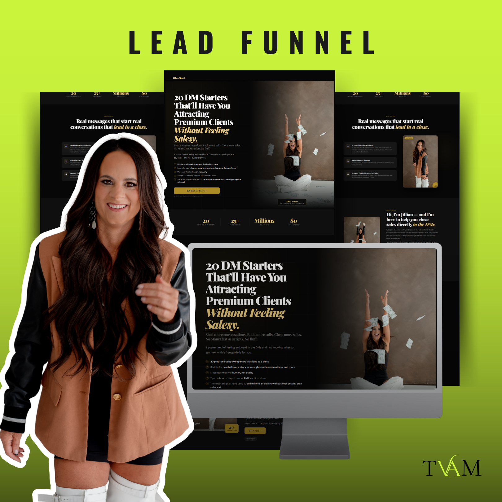 DM Starter Funnel Mockup