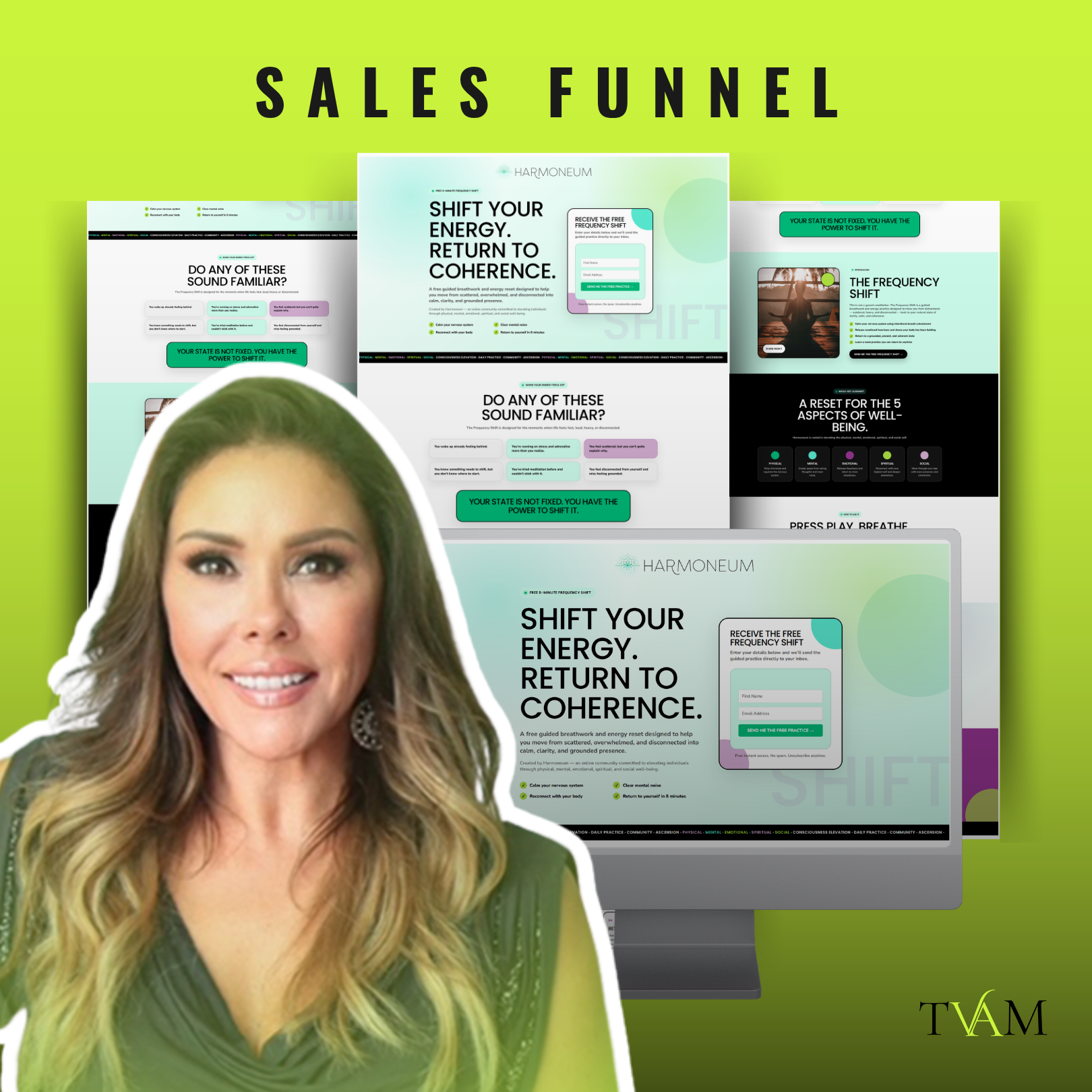 Energy Shift Funnel Mockup