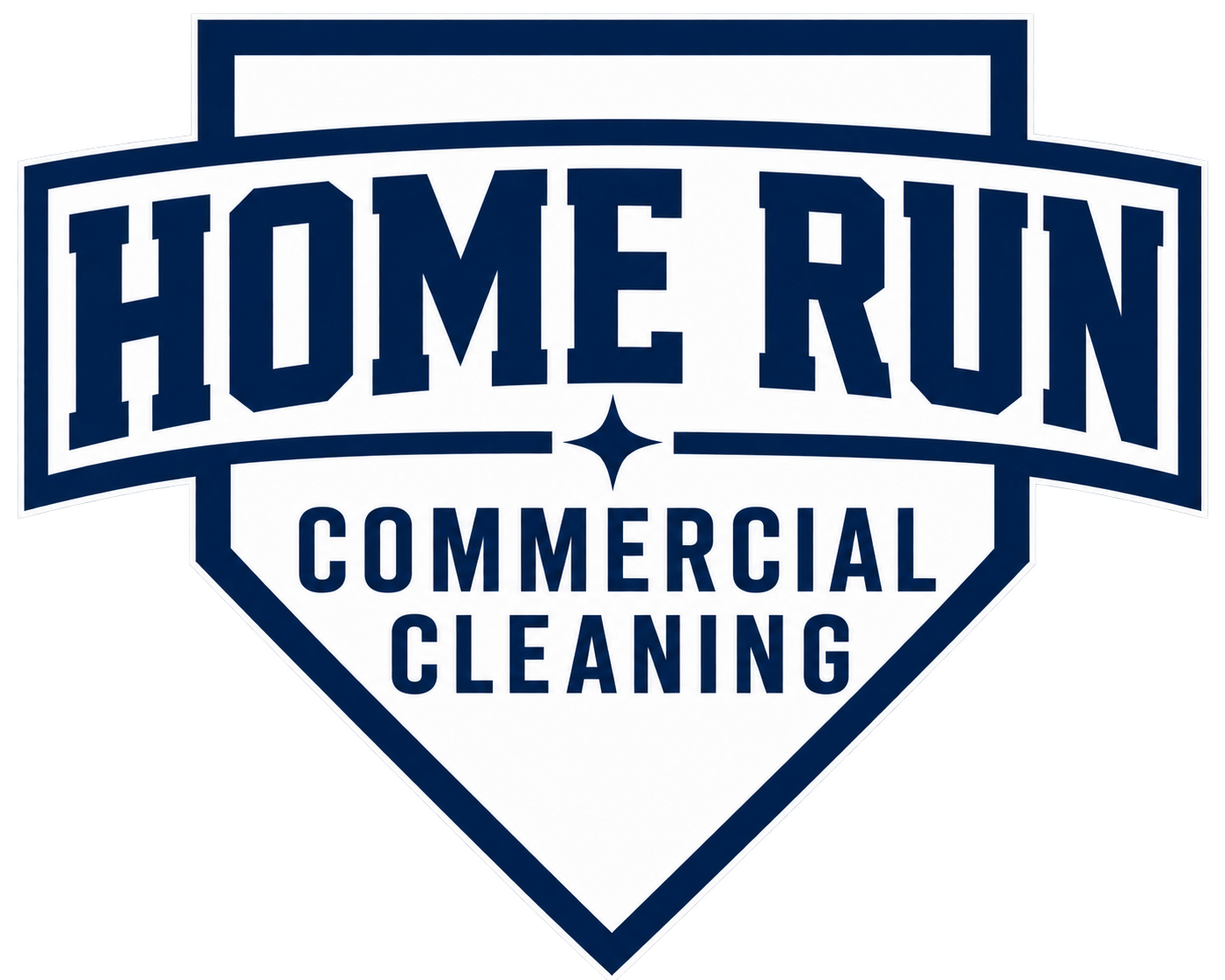 Home Run Commercial Cleaning logo