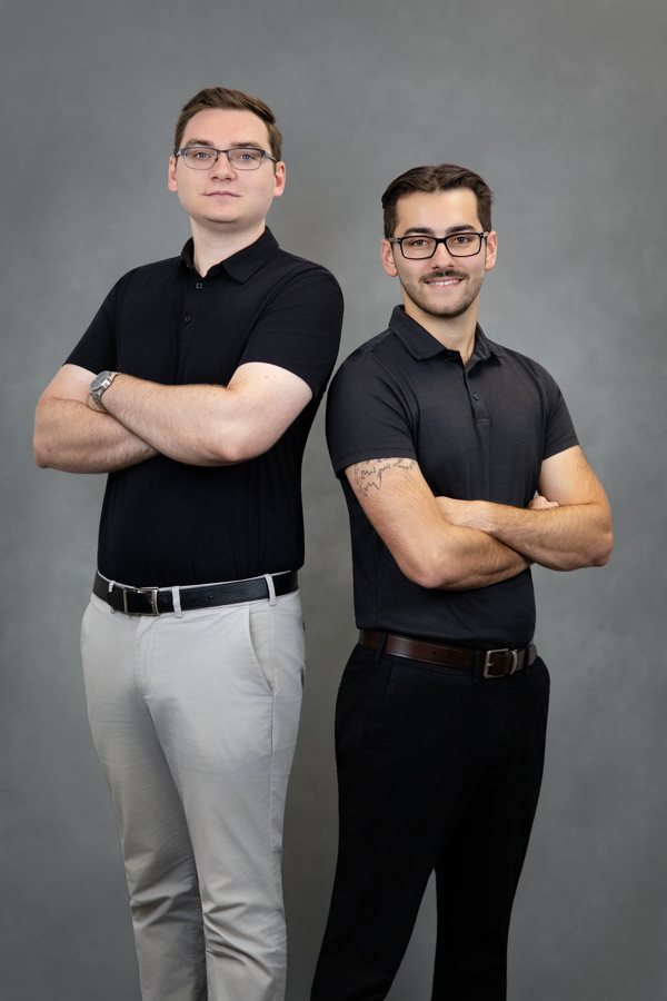Jacob Whitton and Jackson Hazell