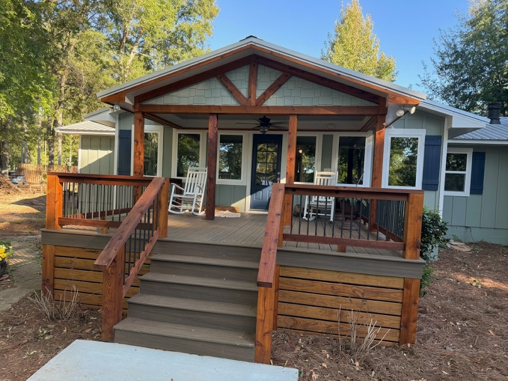 Titans of Timber fence and deck project