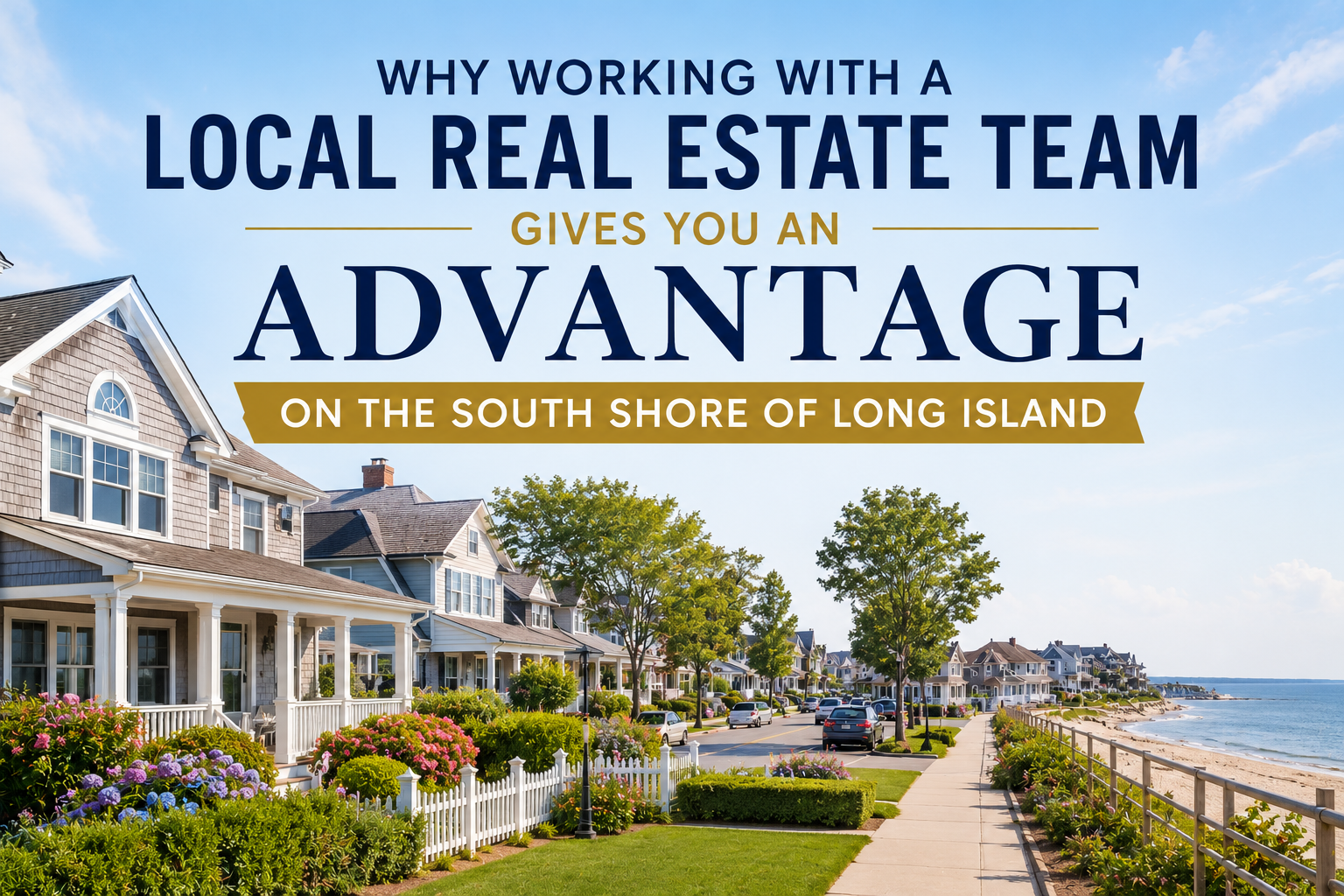 Why Working With a Local Real Estate Team Gives You an Advantage on the South Shore of Long Island