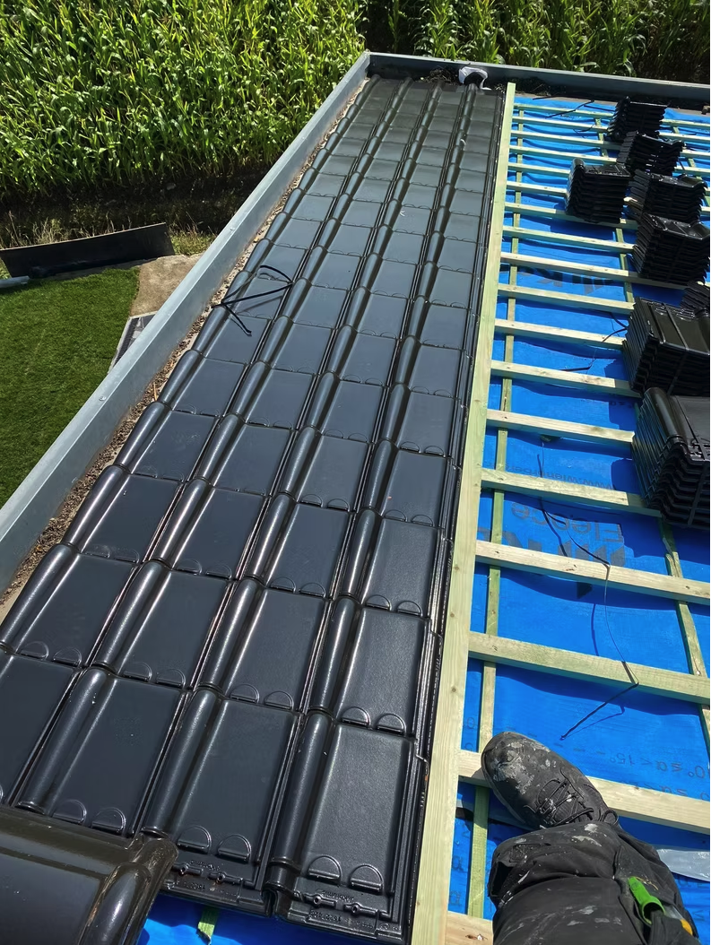 Hellend dak renovatie