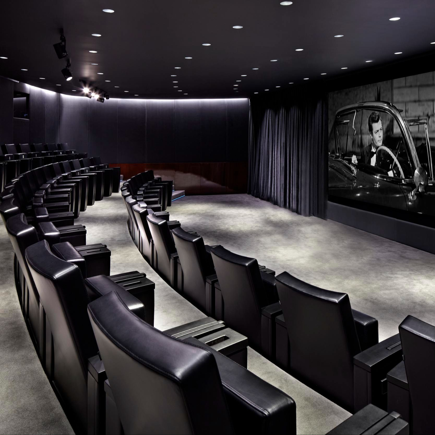 Private screening room