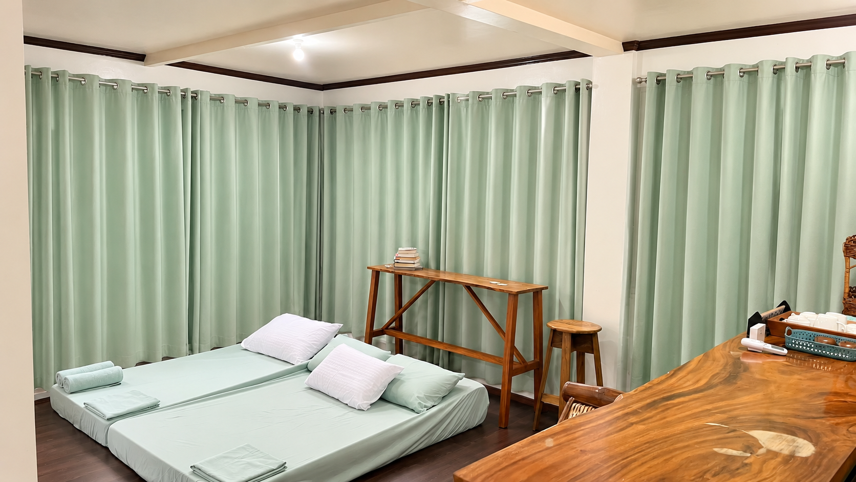 Extra beds in the Lower Unit at Tabskies Homestay Camiguin