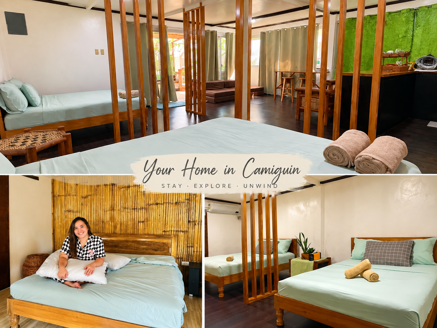 Bamboo Unit at Tabskies Homestay in Camiguin