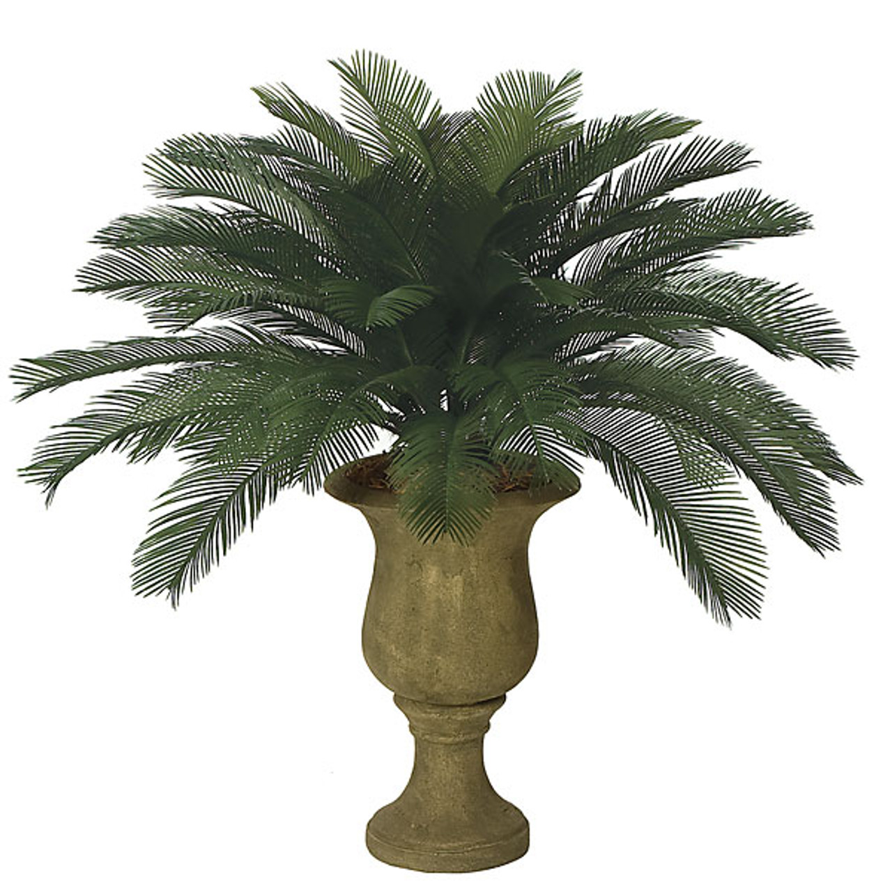 3 Foot Polyblend Cycas Palm, 48 Fronds