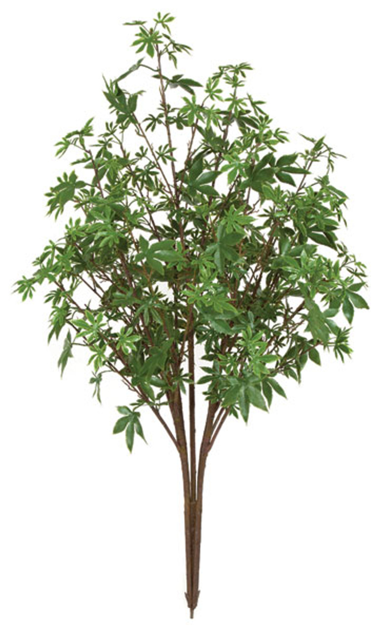 48" Outdoor Maple Bush - Green