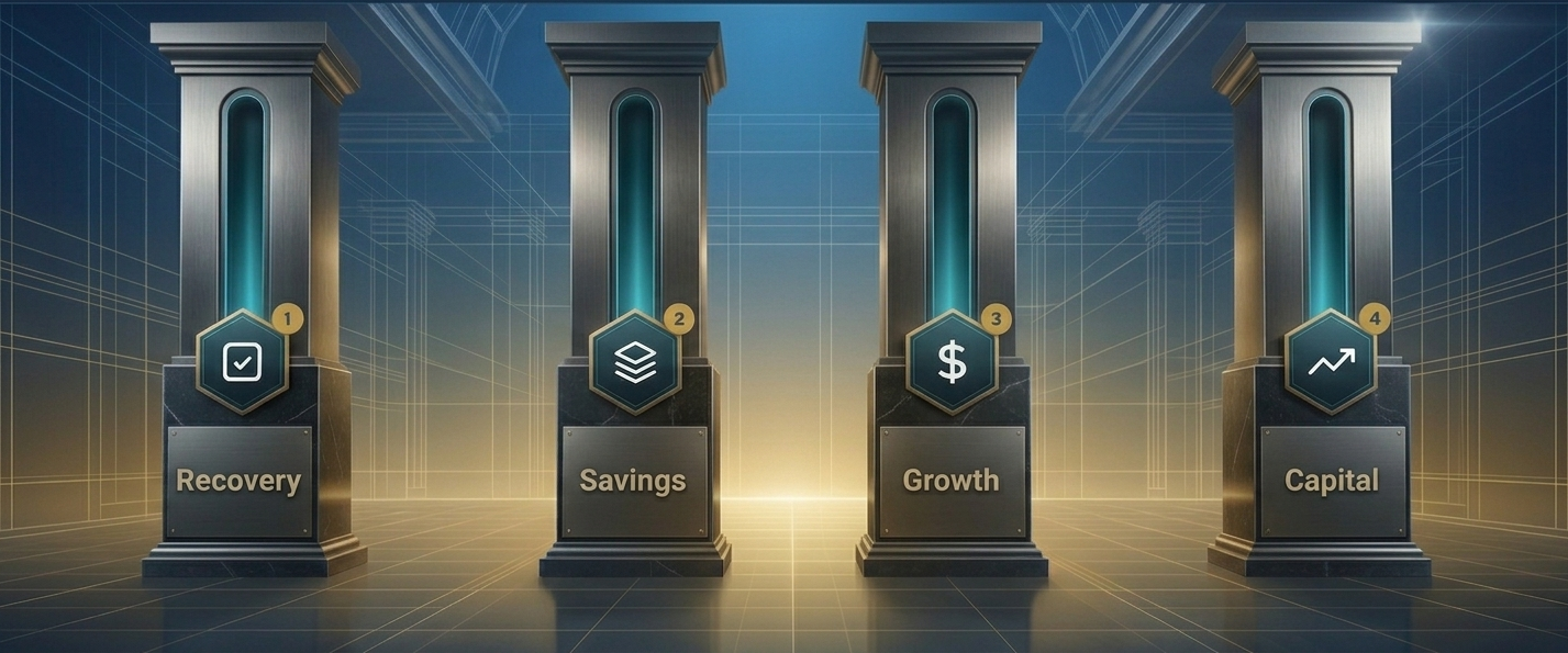 Build&Fund Four Revenue Pillars