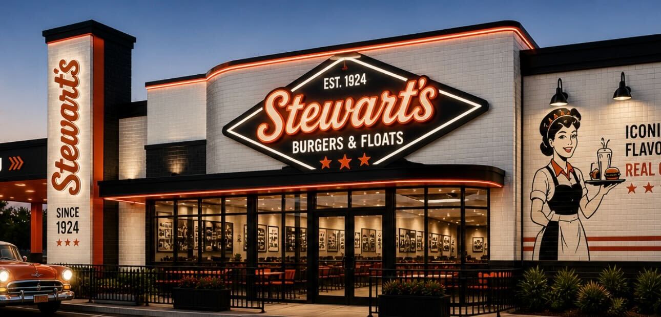 Stewart's Exterior