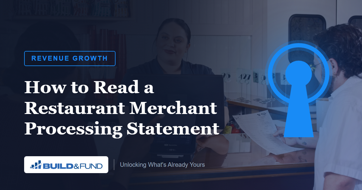 How to read a restaurant merchant processing statement