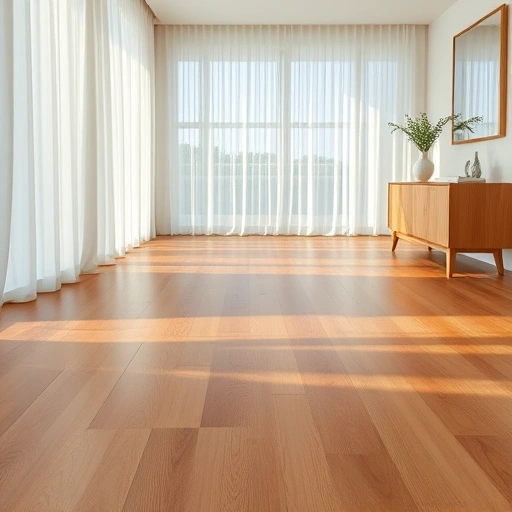 Wood flooring installation in Chokoloskee FL features rich grains, seamless finish, and coastal decor accents.
