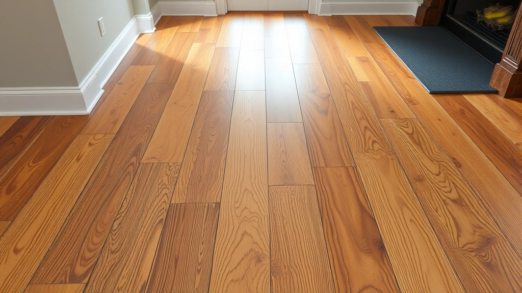 Hardwood floor board replacement project in Naples FL showcasing new installation and design details