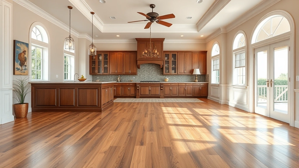 Flooring installation showcased in Tice, FL with a modern design and natural light.