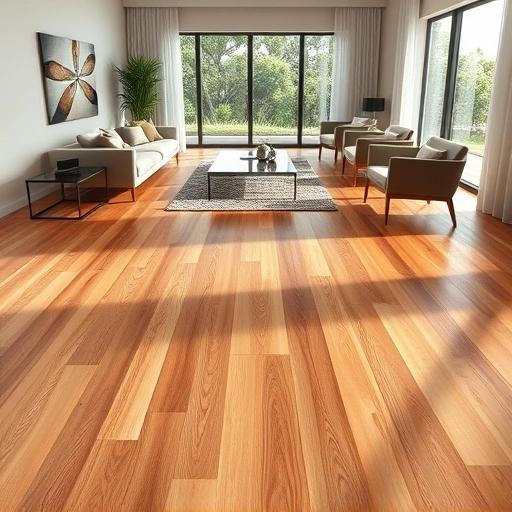 Perfectly installed hardwood and porcelain flooring in a spacious Estero living room with elegant decor.