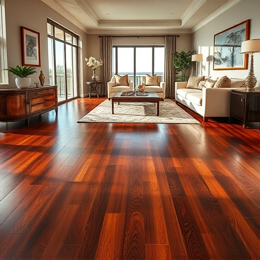 Luxurious home in Lely Resort FL featuring rich dark hardwood flooring and elegant neutral-toned decor.