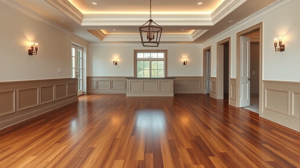 Wood flooring sanding and refinishing projects in Naples FL showcasing before and after transformations