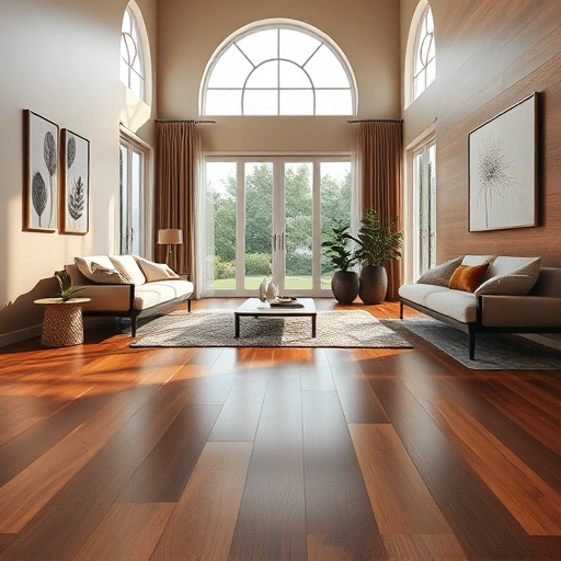 Beautiful flooring installation in Lely Resort FL with rich wood tones, elegant tile patterns, and modern decor.