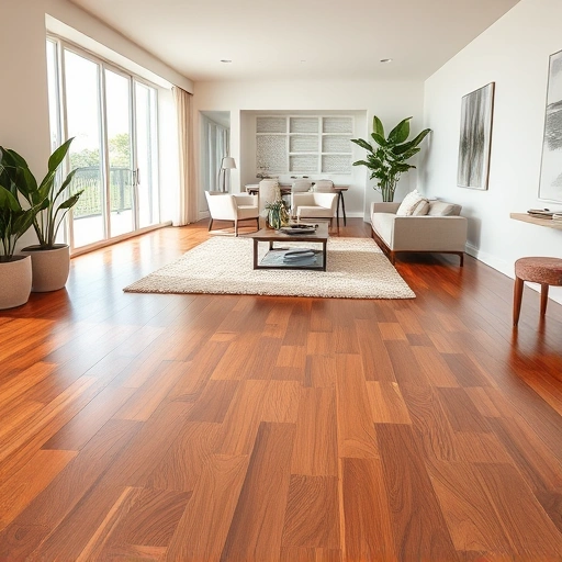 Stunning hardwood flooring installation in Punta Rassa FL with natural light, modern decor, and inviting atmosphere.