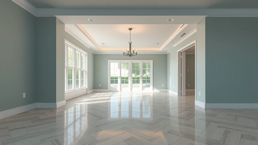 Flooring in Chokoloskee, FL with a warm wood finish in a cozy room setting.