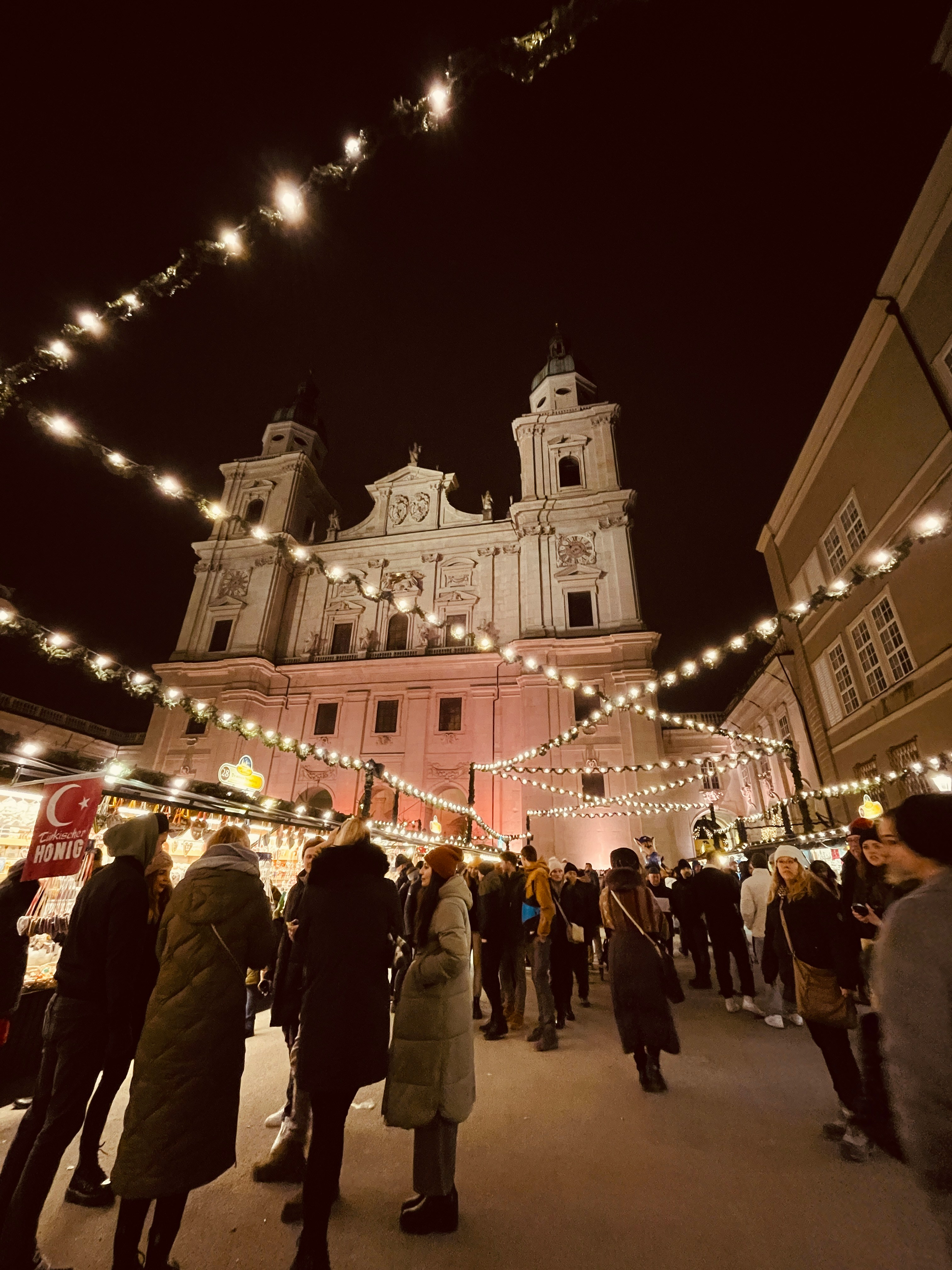 Salzburg Christmas lights