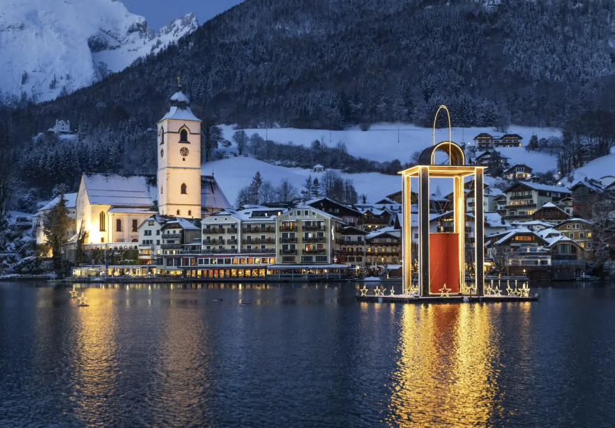 Salzburg alpine winter