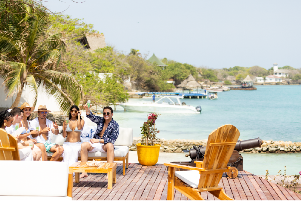 Pasadía de lujo en Isla Capri, Islas del Rosario