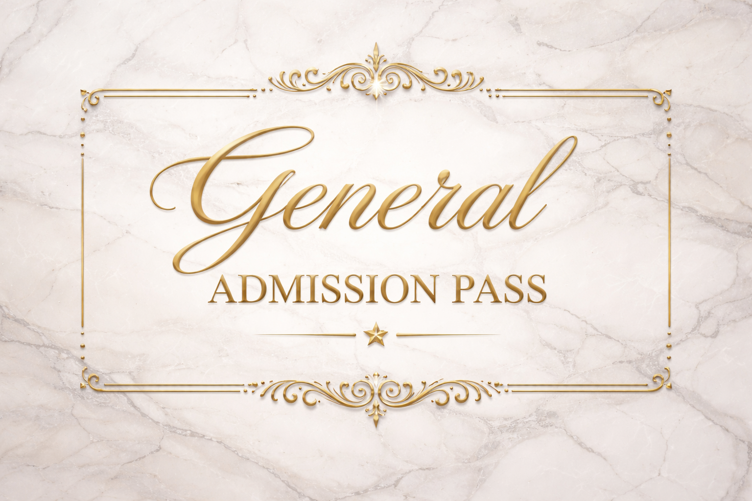 <h3>General Admission</h3>