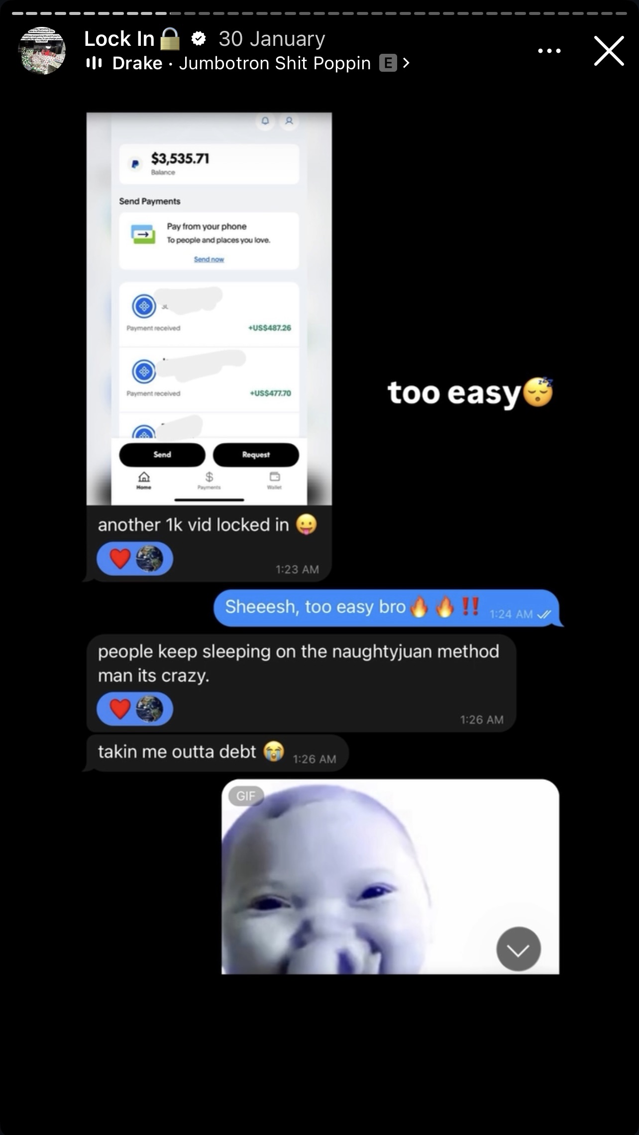 Student win