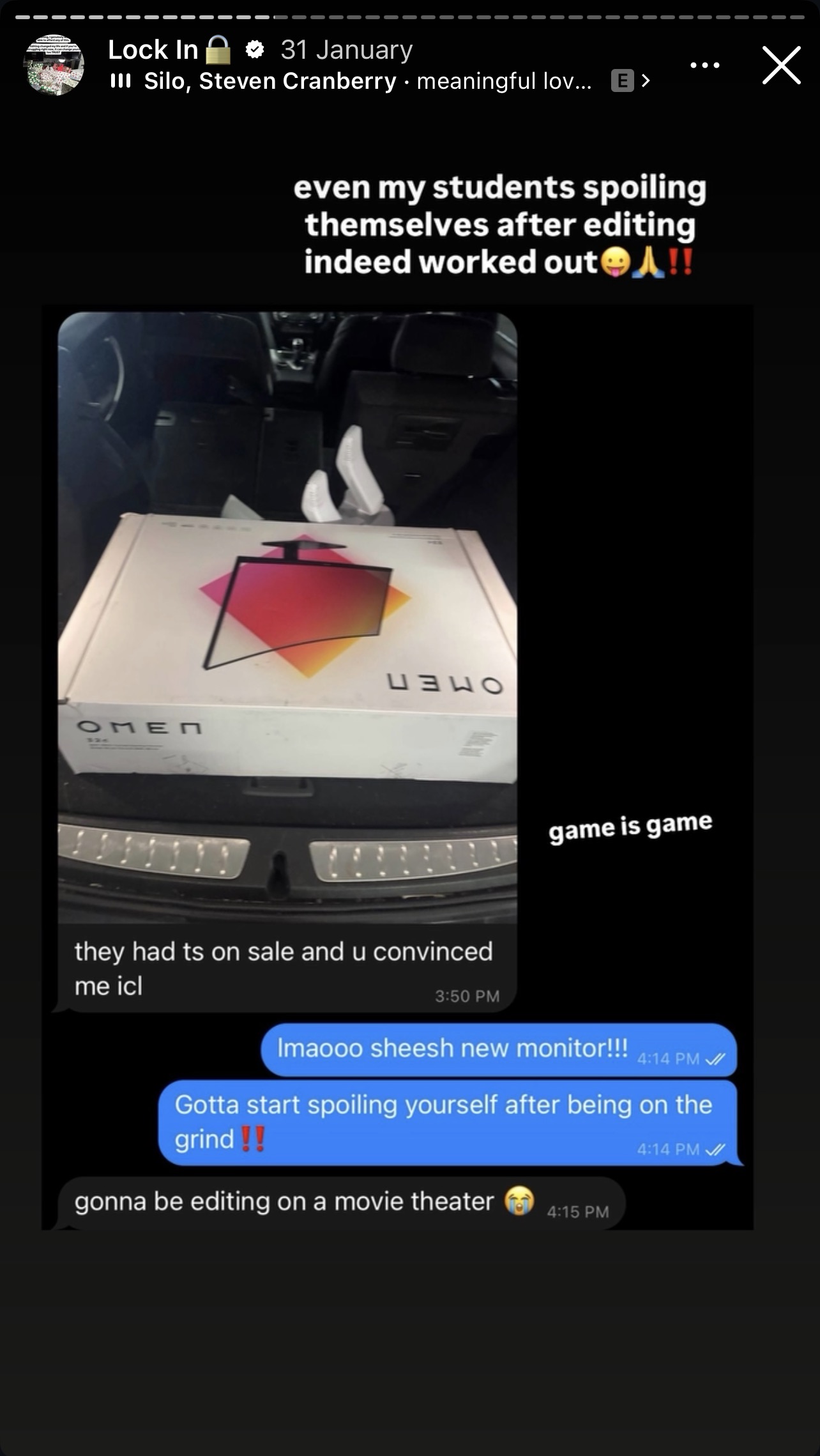 Student win