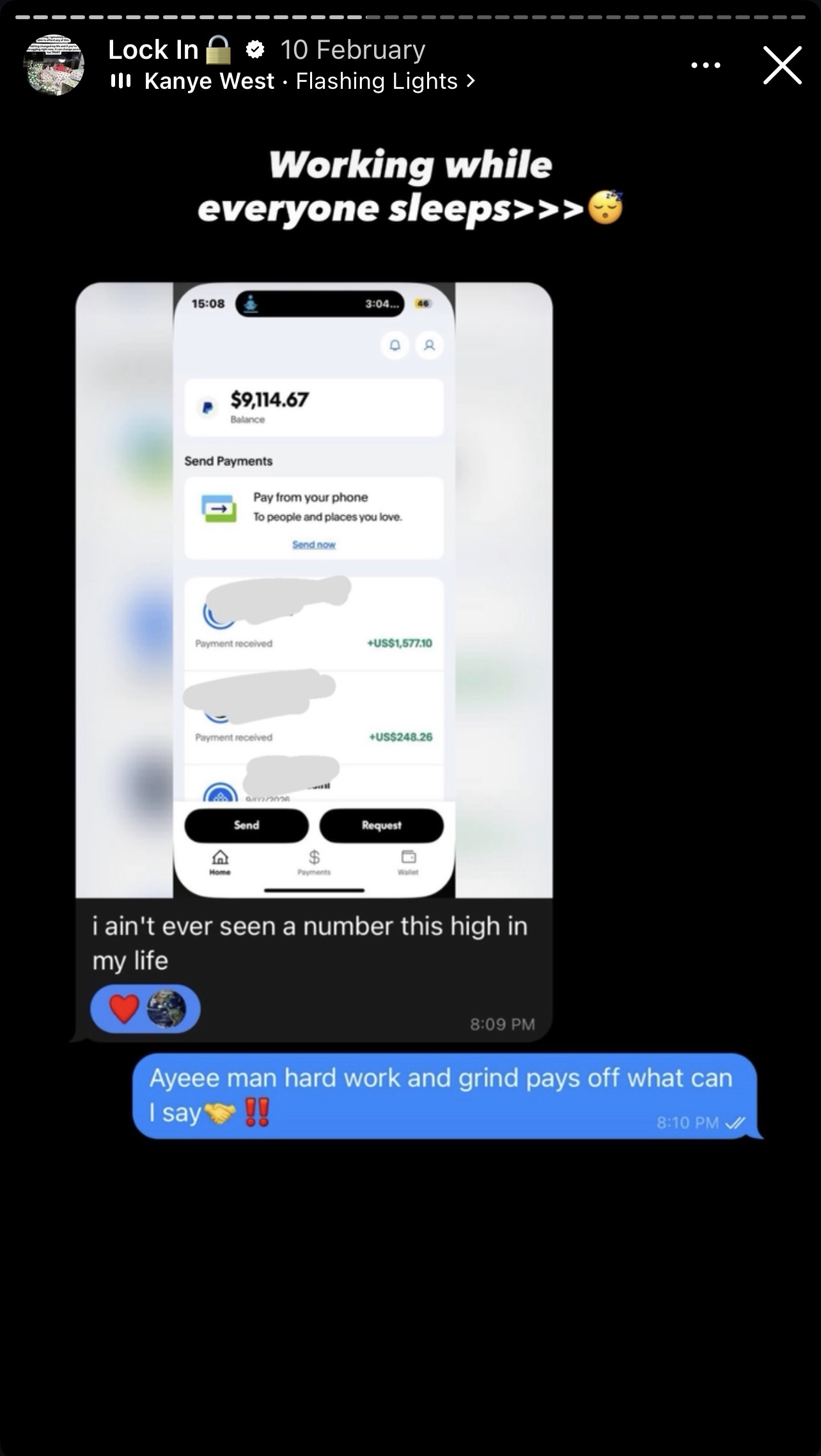 Student win
