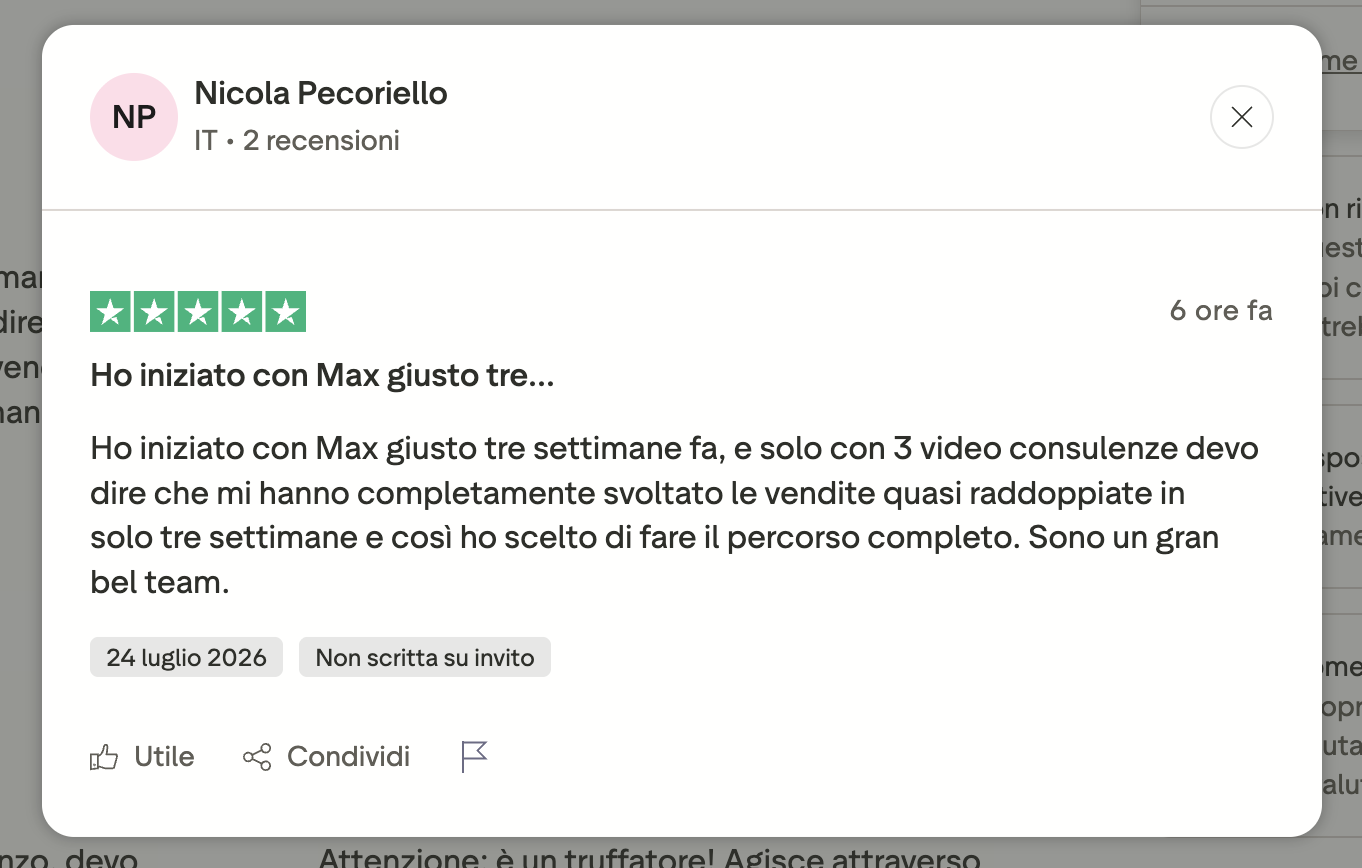 Risultato reale
